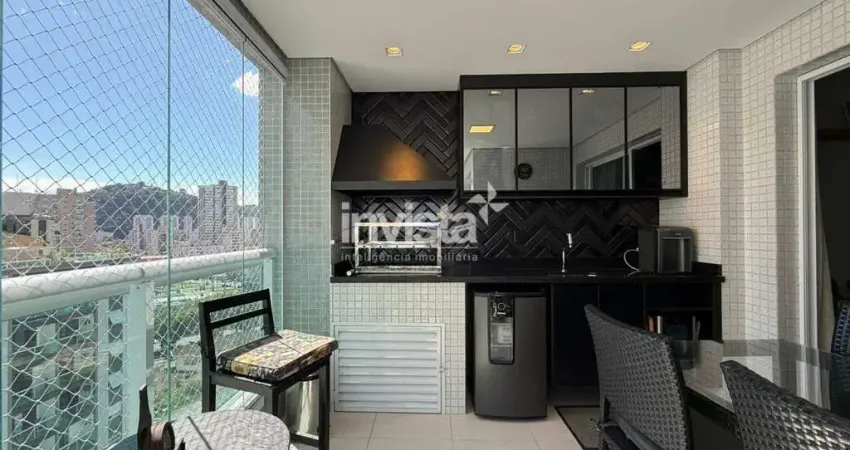 Apartamento com 3 quartos à venda no Gonzaga, Santos 