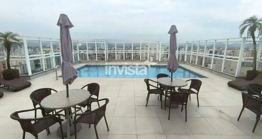 Apartamento residencial maiorca 1 dorm. com suíte em embaré lazer completo– 52 m²