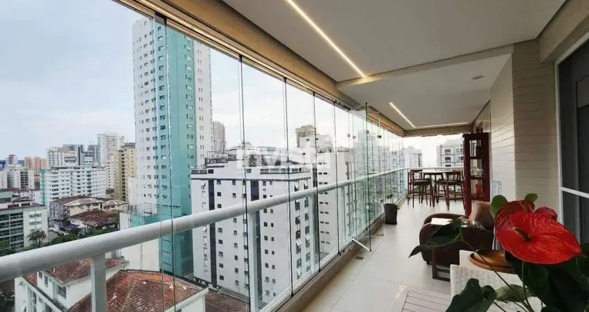 Apartamento com 3 quartos à venda na Aparecida, Santos 