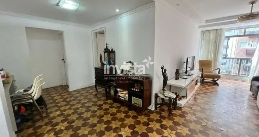 Apartamento com 3 quartos à venda no Ponta da Praia, Santos 