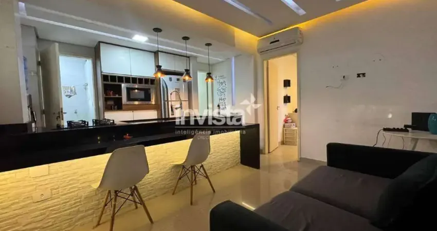 Apartamento com 1 quarto à venda no Pompéia, Santos 