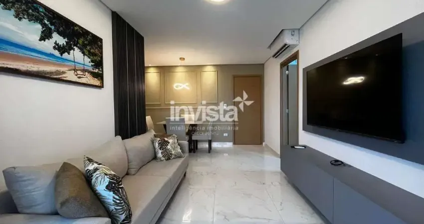 Apartamento com 3 quartos para alugar no Boqueirão, Santos 