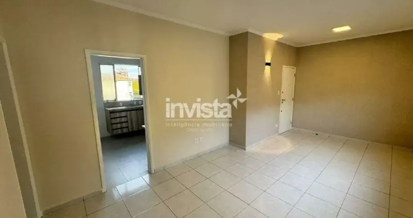 Apartamento com 2 quartos para alugar no Embaré, Santos 