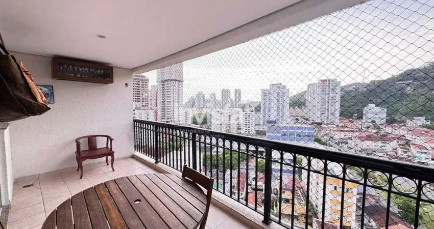 Apartamento com 2 quartos à venda no José Menino, Santos