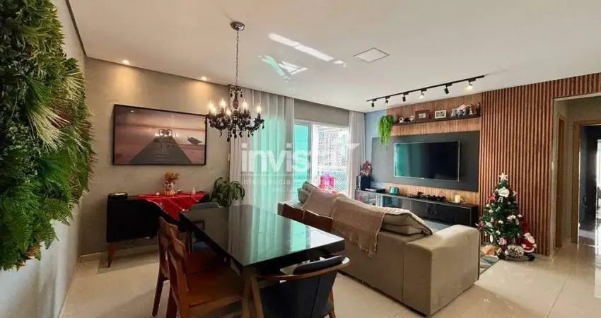 Apartamento com 2 quartos à venda no Embaré, Santos