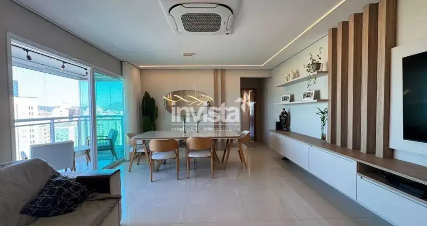 Apartamento com 3 quartos para alugar no Embaré, Santos 