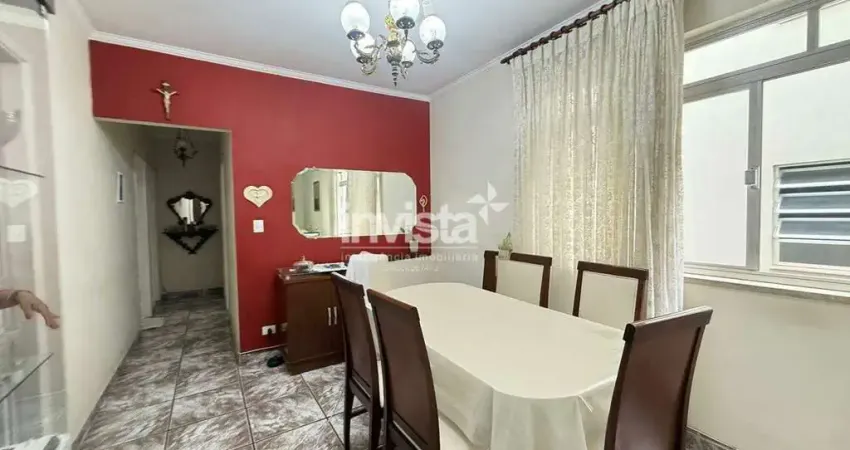 Apartamento com 3 quartos à venda na Aparecida, Santos 