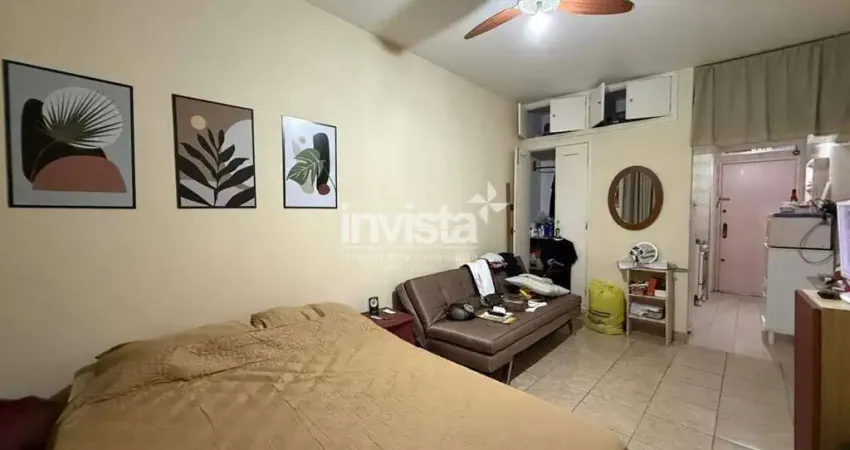 Kitnet / Stúdio à venda no José Menino, Santos 