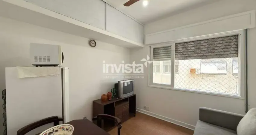 Apartamento com 1 quarto à venda no Embaré, Santos