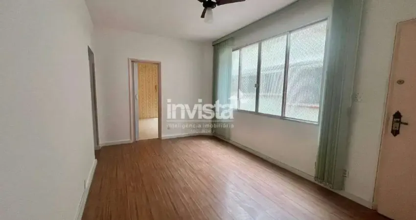 Apartamento com 2 quartos para alugar no Boqueirão, Santos 
