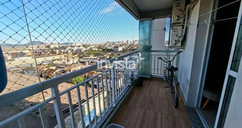 Apartamento com 2 quartos à venda na Vila Mathias, Santos