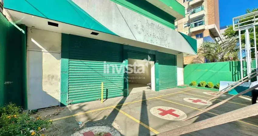 Ponto comercial à venda no Embaré, Santos 