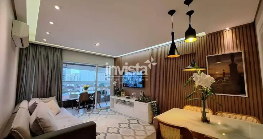 Apartamento com 2 quartos à venda no Gonzaga, Santos