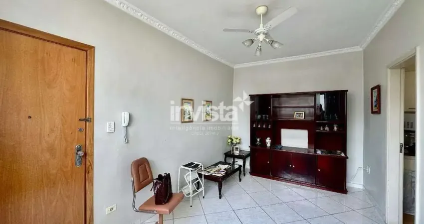 Apartamento com 2 quartos à venda no Macuco, Santos