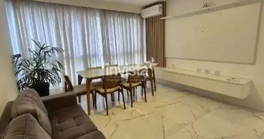 Apartamento com 2 quartos para alugar no Ponta da Praia, Santos