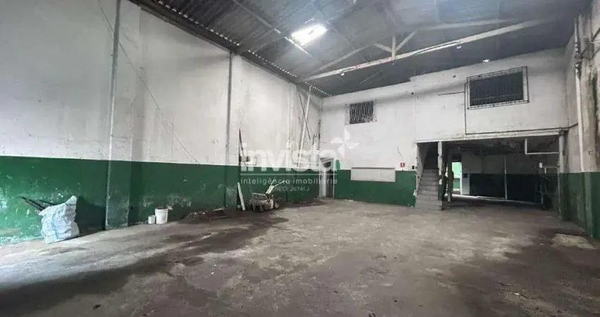 Barracão / Galpão / Depósito para alugar no Centro, Santos