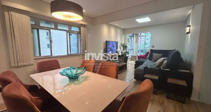 Apartamento com 3 quartos para alugar no Gonzaga, Santos 