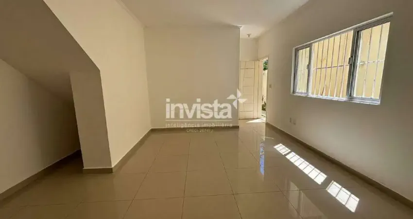Casa com 3 quartos à venda no Embaré, Santos 
