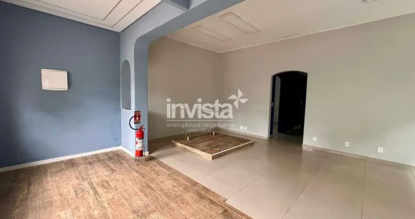 Casa com 3 quartos à venda no Embaré, Santos