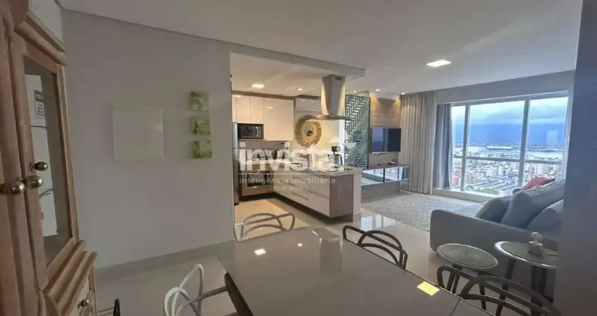 Apartamento com 1 quarto para alugar na Aparecida, Santos 