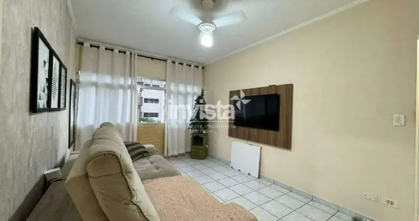 Apartamento com 2 quartos à venda no Encruzilhada, Santos 