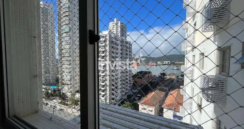 Apartamento com 1 quarto à venda no Ponta da Praia, Santos