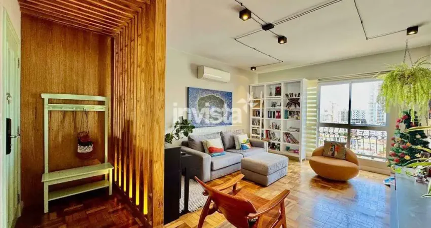 Apartamento com 3 quartos à venda no Ponta da Praia, Santos