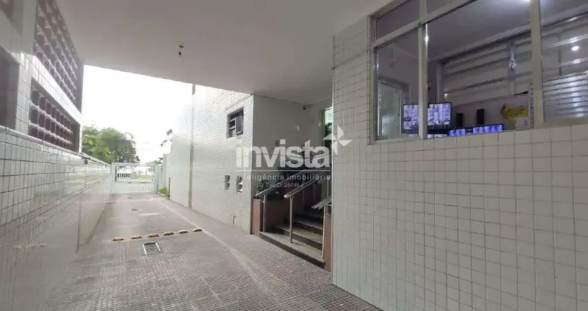 Apartamento 2 dormitórios mobiliado com vista para o mar - santos (josé menino)