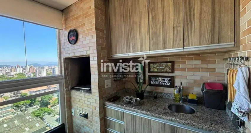 Apartamento com 2 quartos à venda no Ponta da Praia, Santos