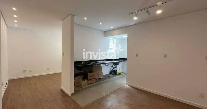 Apartamento com 1 quarto à venda no José Menino, Santos