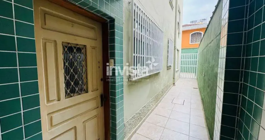 Apartamento com 2 quartos para alugar no Boqueirão, Santos