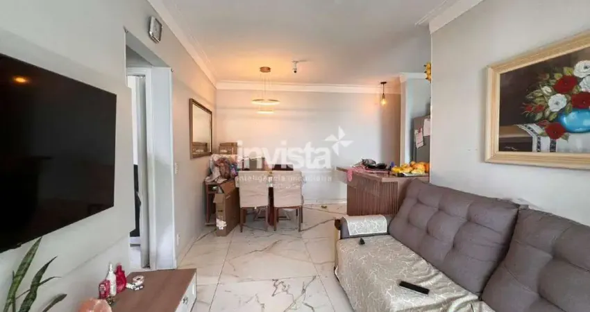 Apartamento com 2 quartos à venda no José Menino, Santos