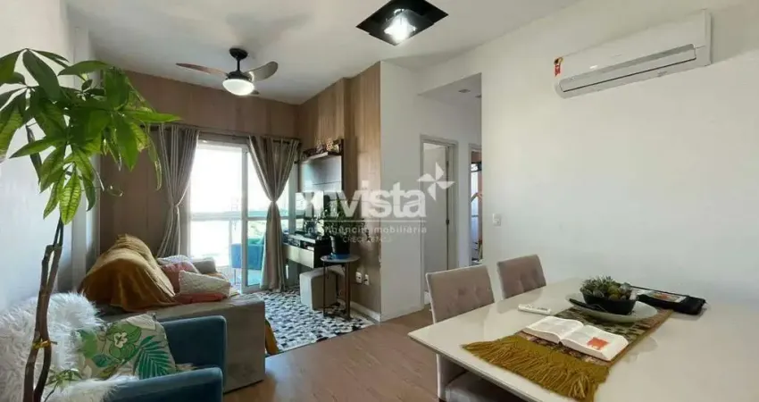 Apartamento com 2 quartos à venda no Estuário, Santos