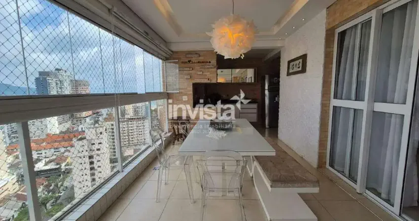 Apartamento com 2 quartos à venda no Gonzaga, Santos