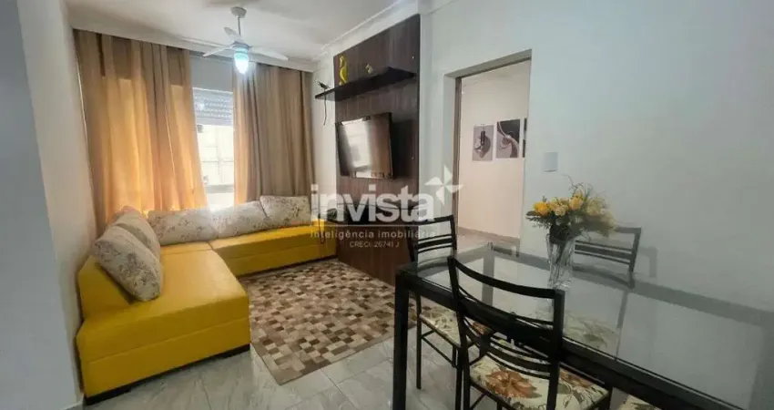 Apartamento com 1 quarto para alugar na Aparecida, Santos