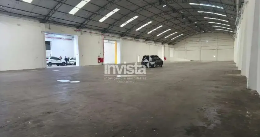 Galpão comercial/industrial para aluguel em paquetá, santos – 3.497 m²