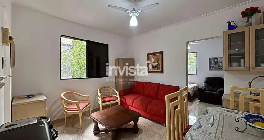 Apartamento com 1 quarto à venda no José Menino, Santos