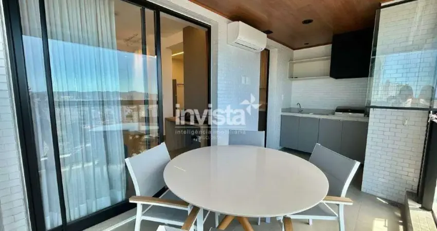 Apartamento com 1 quarto para alugar no Boqueirão, Santos