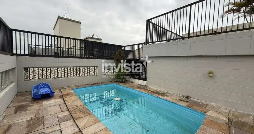 Cobertura com 3 quartos à venda no Ponta da Praia, Santos