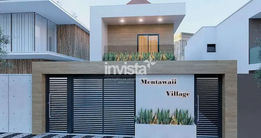 Casa com 2 quartos à venda no Marapé, Santos