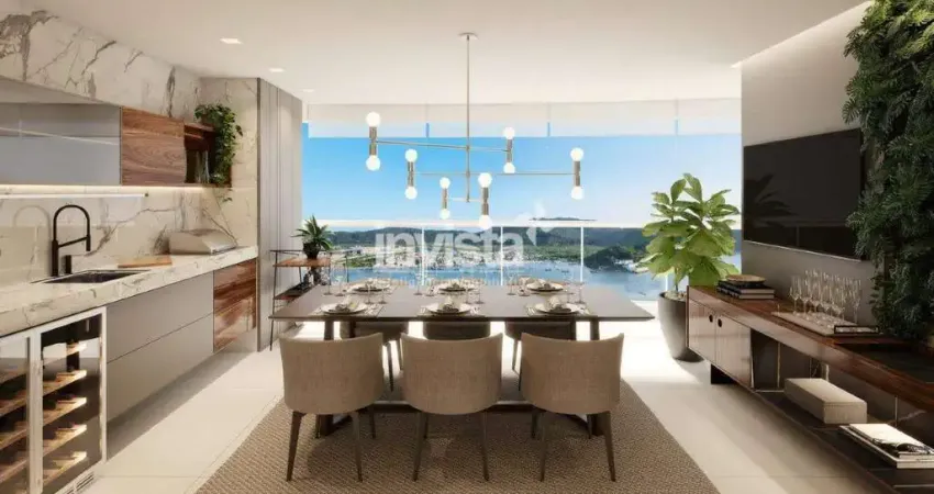 Apartamento com 3 quartos à venda no Ponta da Praia, Santos