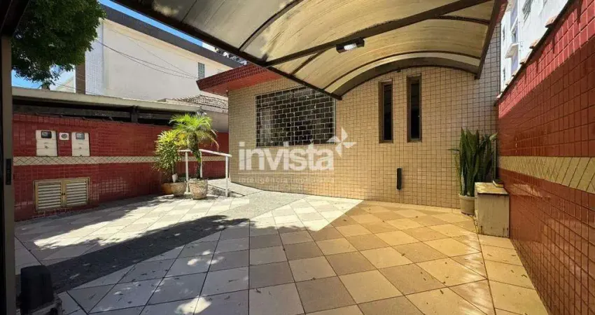 Casa com 5 quartos à venda no Embaré, Santos