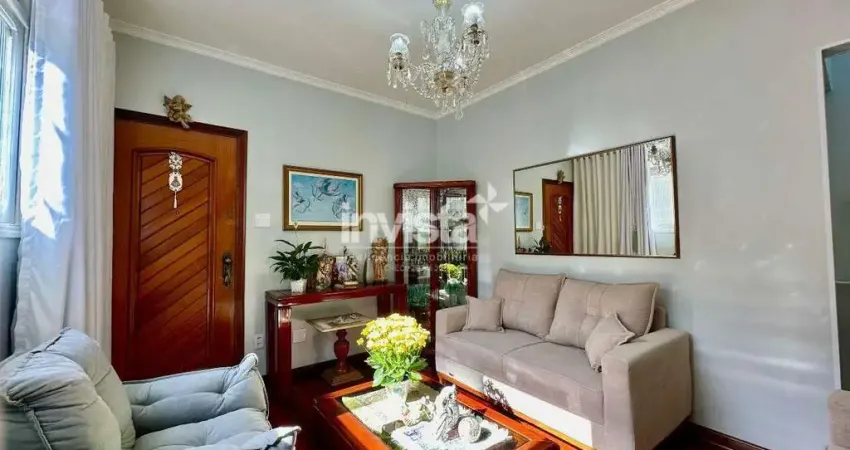 Apartamento com 2 quartos à venda no Marapé, Santos