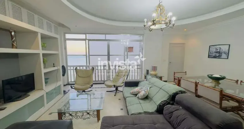 Apartamento com 3 quartos para alugar no Gonzaga, Santos