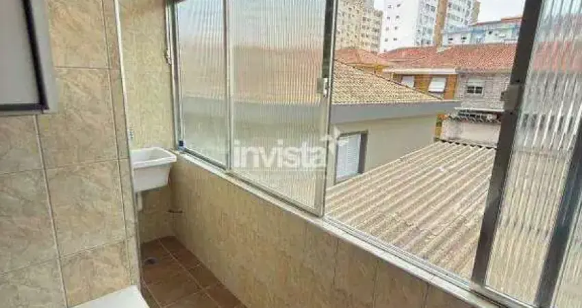 Apartamento com 2 quartos para alugar no Campo Grande, Santos
