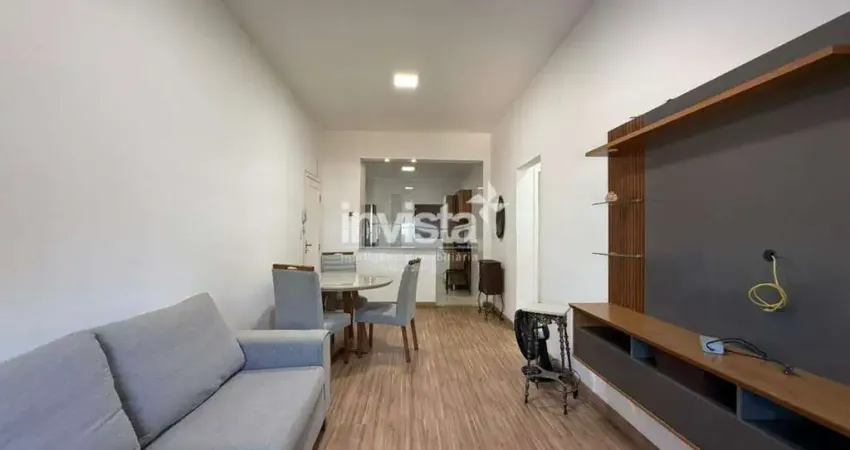 Apartamento com 2 quartos à venda no Boqueirão, Santos