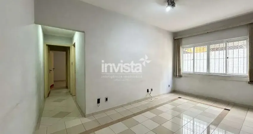 Apartamento com 2 quartos para alugar no Boqueirão, Santos
