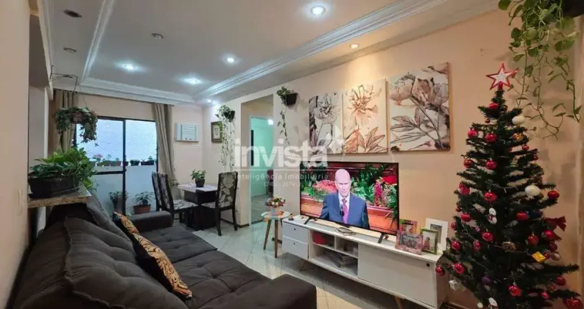 Apartamento com 2 quartos à venda no Estuário, Santos