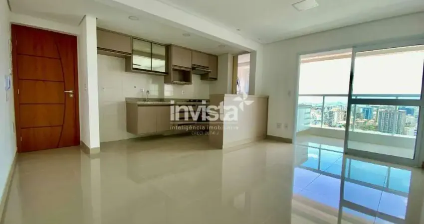 Apartamento com 2 quartos para alugar no Embaré, Santos