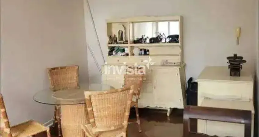 Apartamento para aluguel | 60 m² no gonzaga, santos (residencial) - r$ 3.500